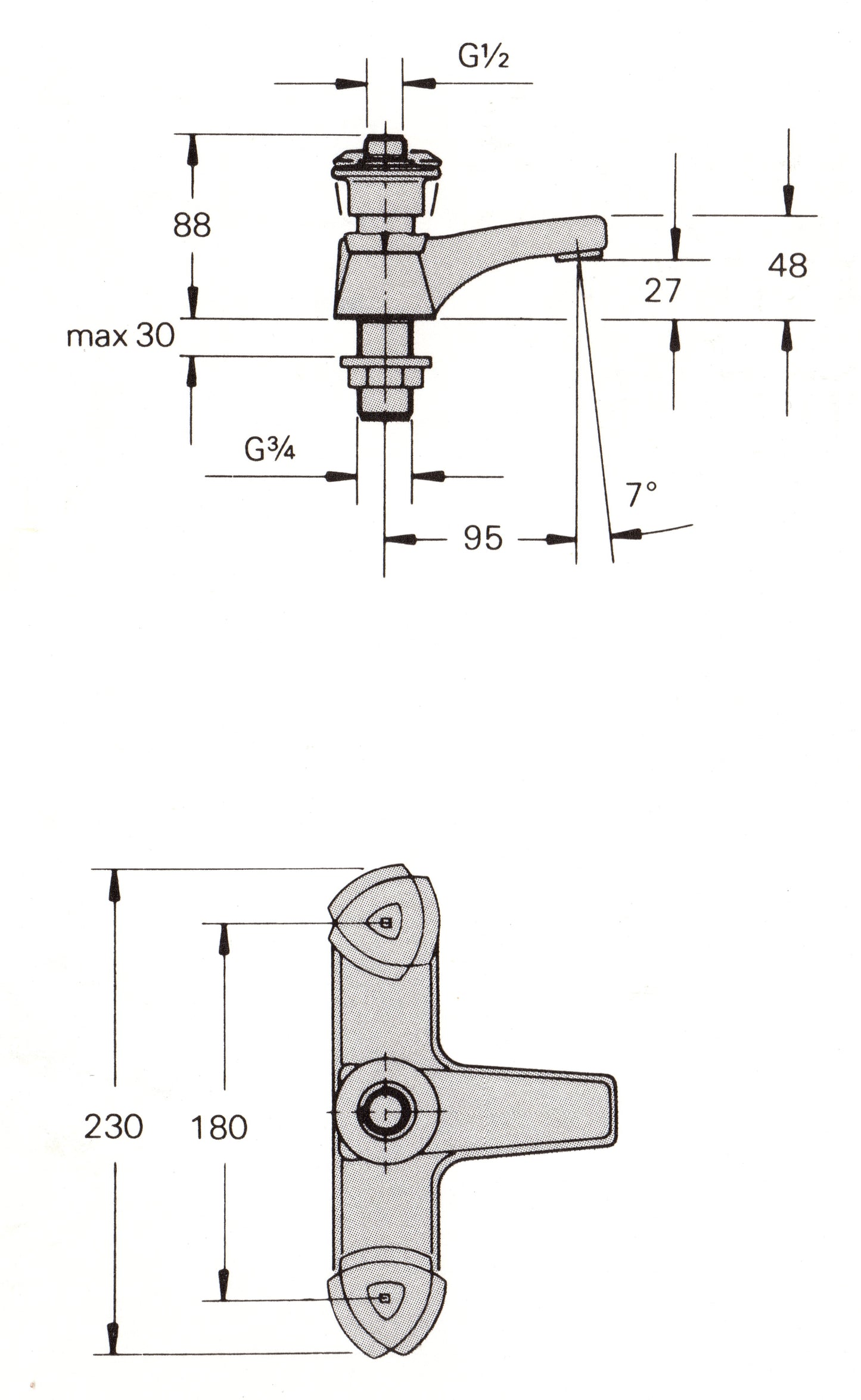 Grohe 25750 Petita Bath Shower Mixer