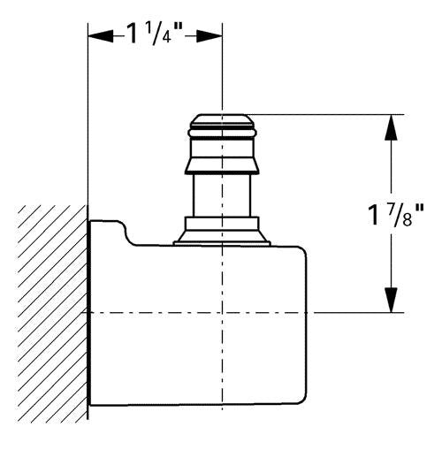 Grohe 28624 Relexa Plus; Grohclick Wall Mount Shower Holder