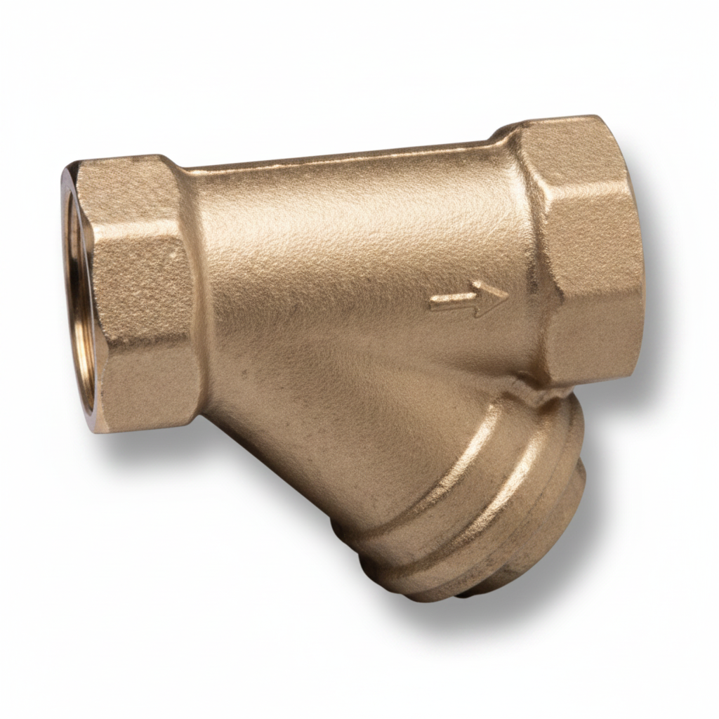 3/4" f x f Brass water Y Strainer