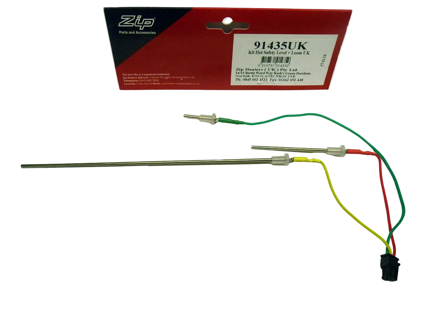 Zip SP91435 G4 Hot Safety Level and loom kit
