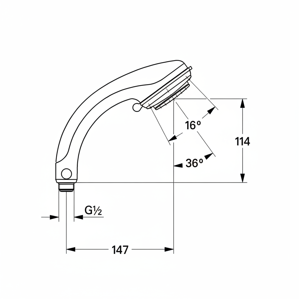 Grohe 28174Z - dimensions replacement
