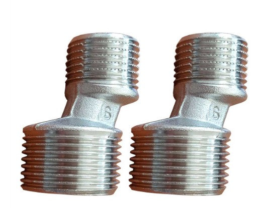 Grohe 1/2" x 3/4" Offset S Unions Pair