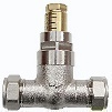Straight bypass valve
