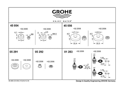 Grohe 0529100M SEALING WASHER