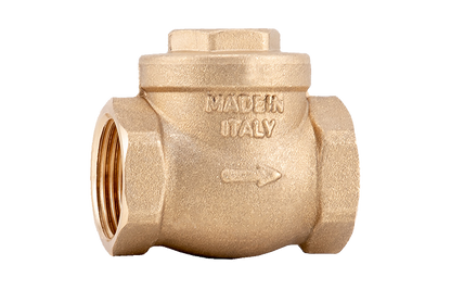 2 1/2" Brass Horizontal Swing/Flap Check valve