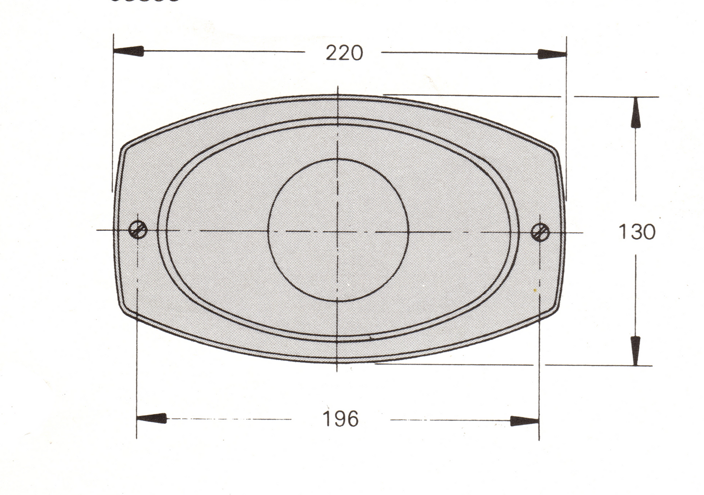 Grohe 08830 Neotherm Wall Cover Plate