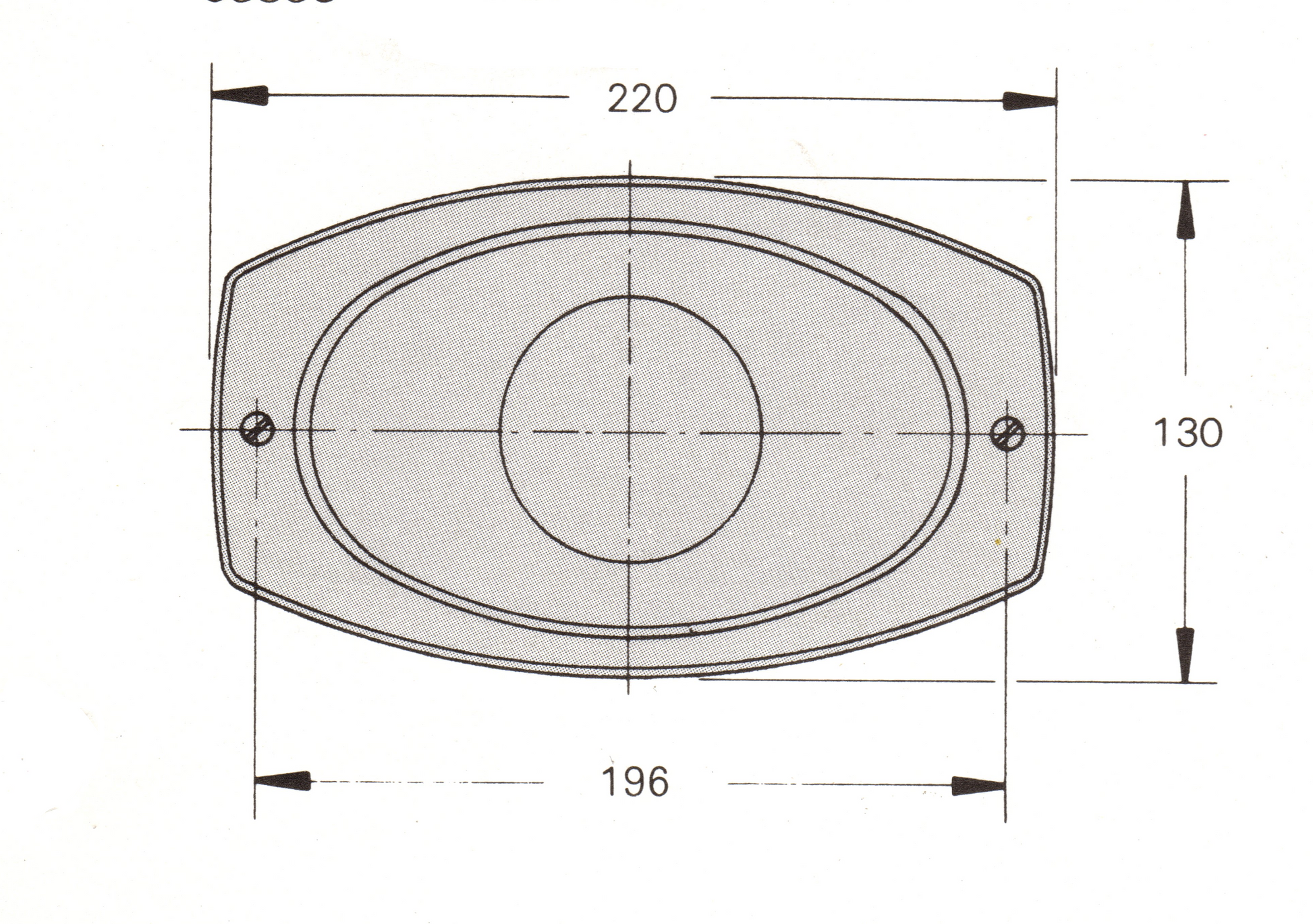 Grohe 08830 Neotherm Wall Cover Plate