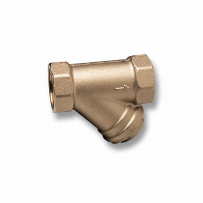1 1/2" Brass water Y Strainer wras approved