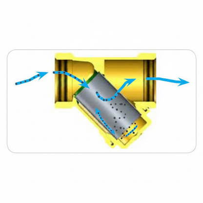 1/2" Brass Y Strainer - working diagram replacement