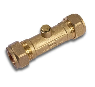 15mm DZR Brass Double Check Valve 10015002