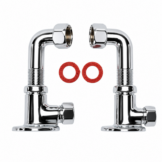 Grohe 18676 Backplate Elbows for Wall Mounted Mixers