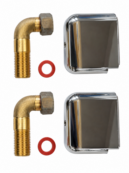 Grohe 18861 Wall Unions and covers