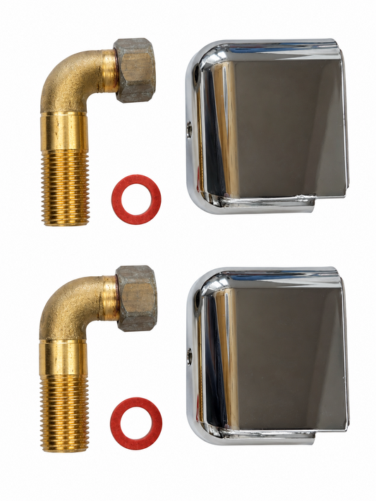 Grohe 18861 Wall Unions and covers