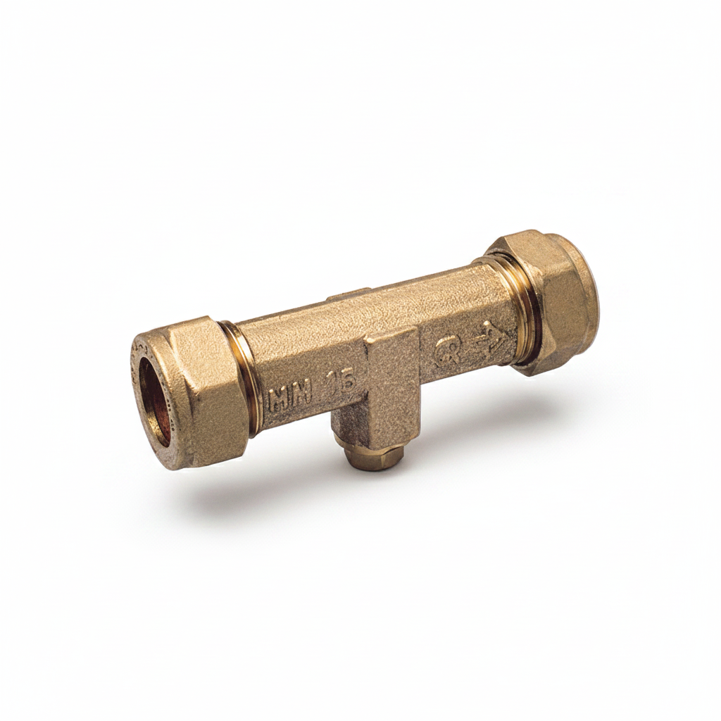 22mm DZR Brass Double Check Valve