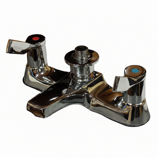 Grohe 25725 Hospita Deck Bath/Shower Mixer 75mm levers