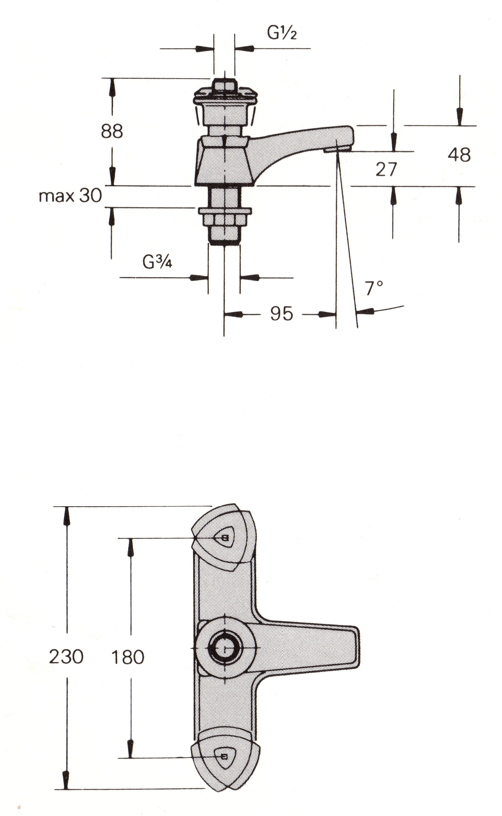 Grohe 25750 Petita Bath Shower Mixer