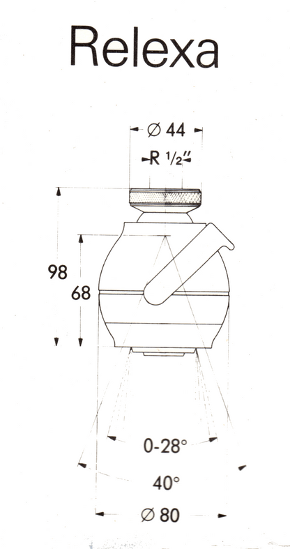 Grohe 28061Z Pulsator Head Shower Sundance Gold