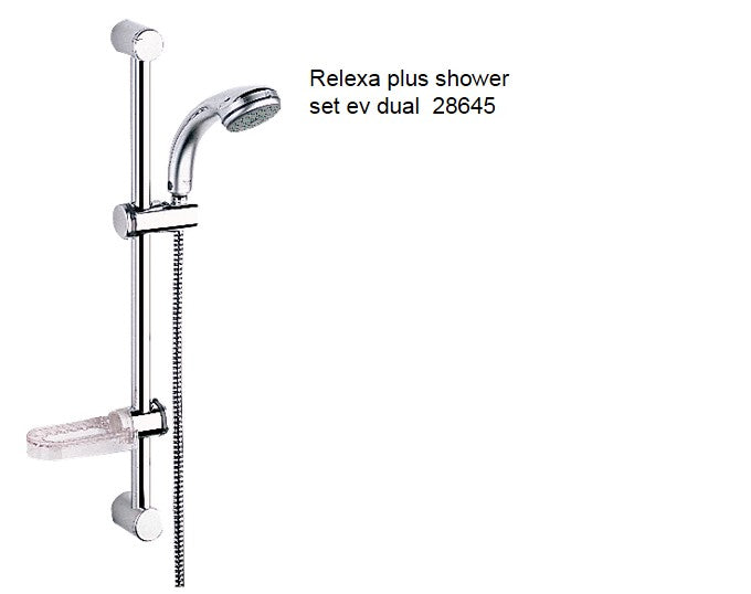 Grohe 28645L Relexa Plus Dual EV Shower Set (White)