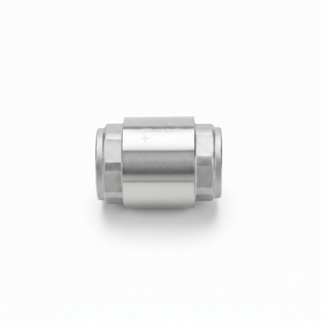 3/4" Nickel Plated Single Check Valve