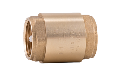 2 1/2" f x f Brass Single check valve
