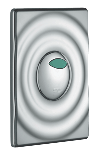 Grohe 37767 Dal Surf Dual Flush Plate - for dual flush cistern