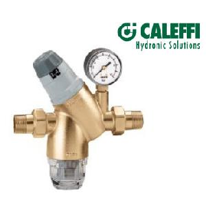 Caleffi 535141 1/2" Pressure reducing valve with inspection filter and gauge