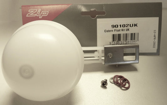 Zip 90102 Float Valve kit with nut and screw