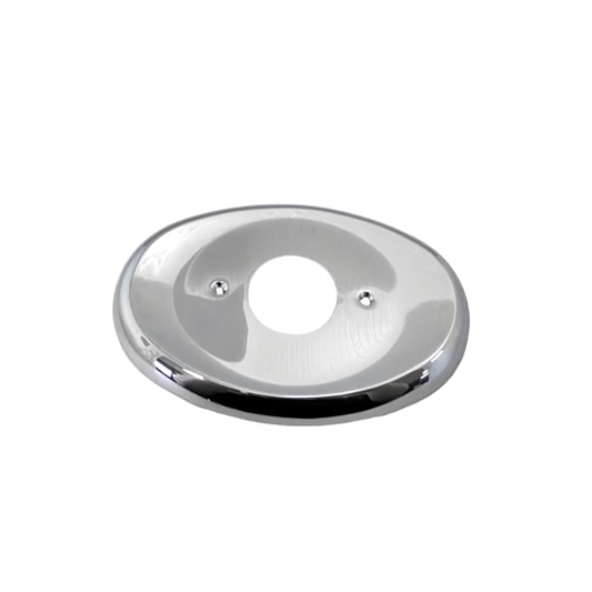 Grohe 08366  Wallplate Oval Chrome