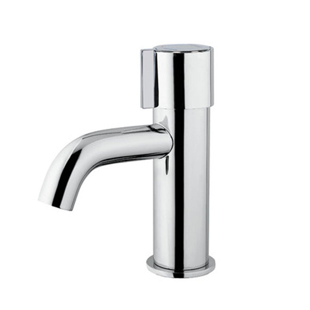 Inta NC230CP Non Concussive Basin Mounted mixer tap. Time flow