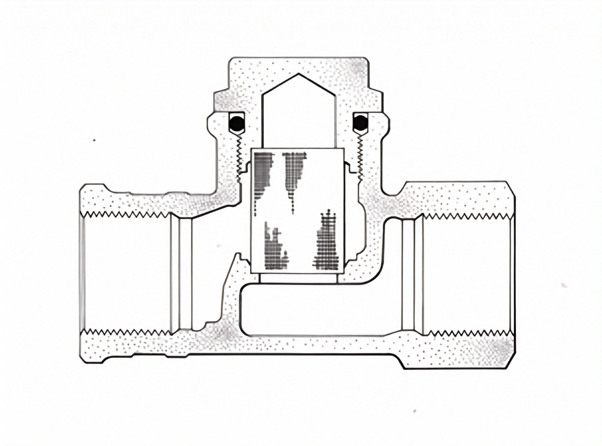 RMC 1" LS100  Line Strainer