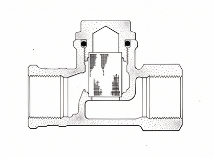 RMC 1" LS100  Line Strainer