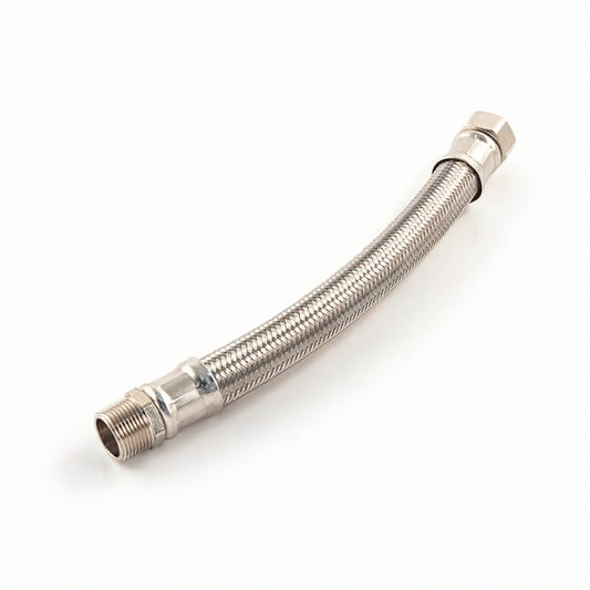 1" FI X 1" MI 800 mm Anti Vibration Braided Hose pa6594024120800