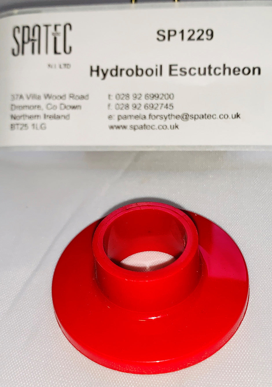 Zip SP1229 Hydroboil HB Red Escutcheon