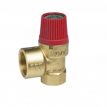 Watts 02105125 1/2" x 3/4" F X F 2.5 bar Safety/Pressure Relief Valve