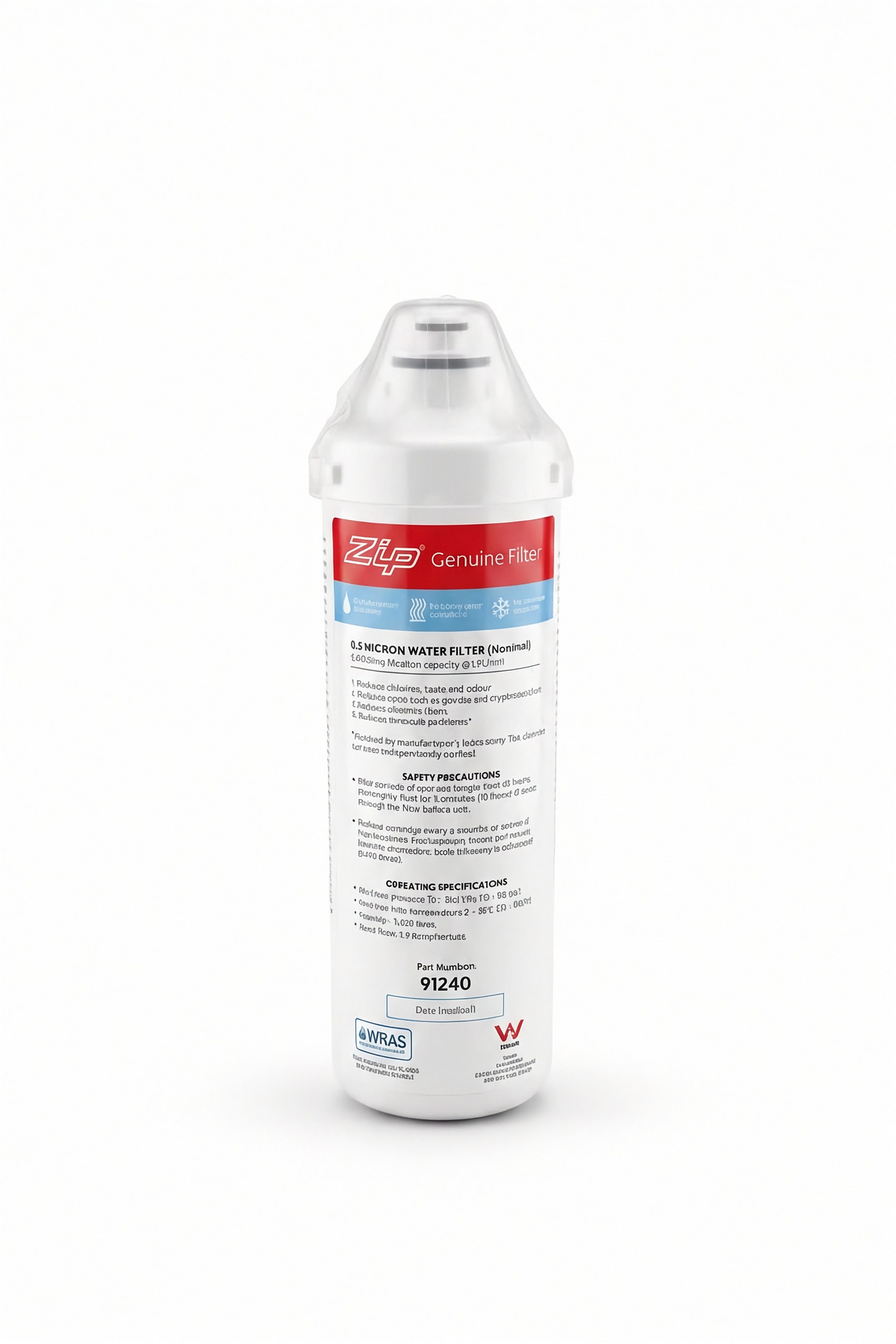 Zip 91240 HydroTap  Submicron filter for Non G4 Models