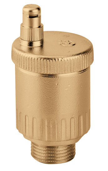 Caleffi 1" M Minical Automatic Air Vent - Hygroscopic safety cap