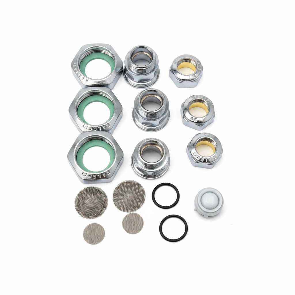 Caleffi CA-100065 15mm tail-pieces set for Mixcal III