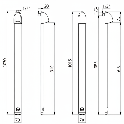 Delabie 714700 - dims replacement