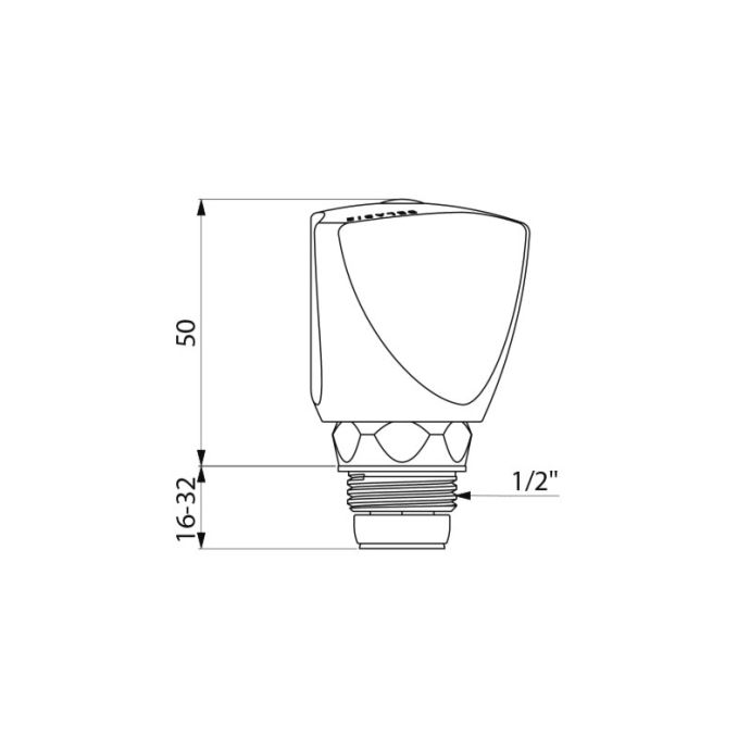 Delabie G360015 Universal Handle & Ceramic Cartridge