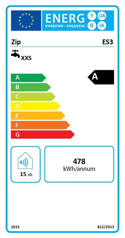 Zip ES4MT 4.4 Kw energy rating