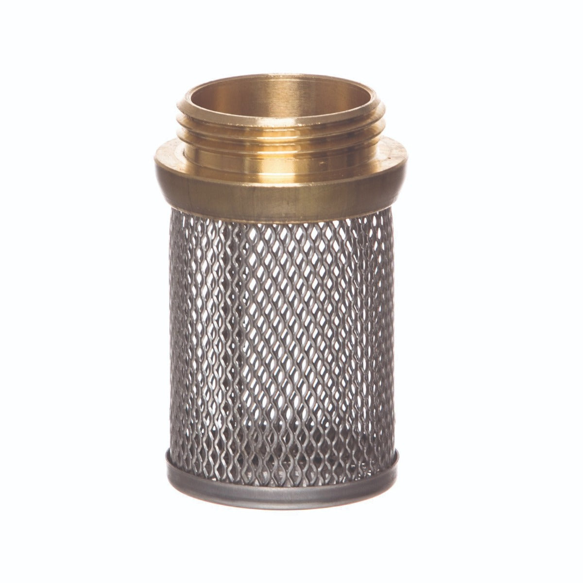 1 1/4" foot valve strainer