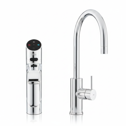 Zip HydroTap G5 H55806Z00UK Classic + with Arc Mixer boiling 160 plus hot & cold bright chrome for work