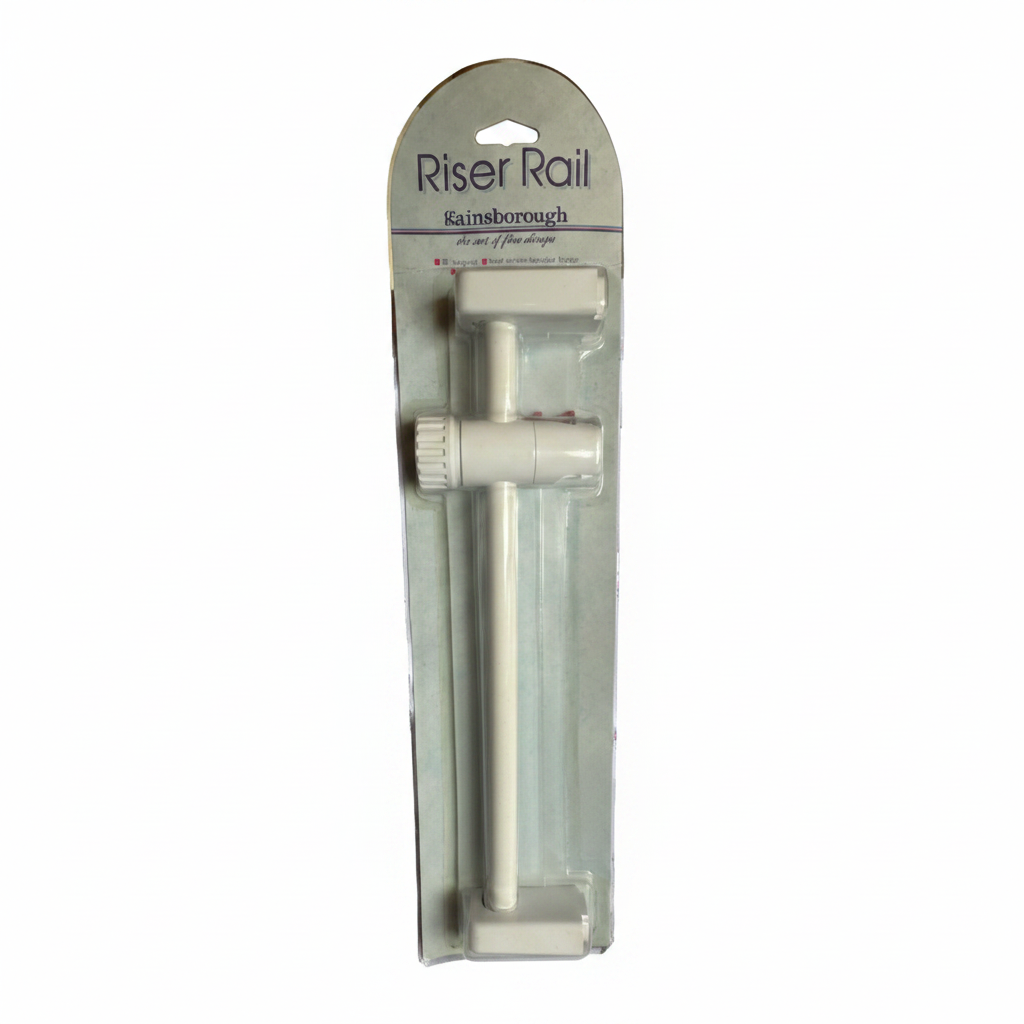 Gainsborough White Shower Riser Rail replacement