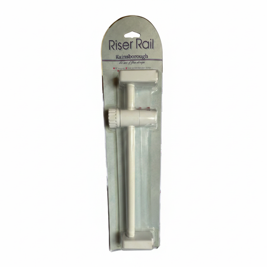 Gainsborough White Shower Riser Rail replacement