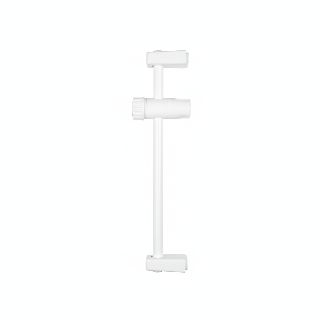 Gainsborough White Shower Riser Rail