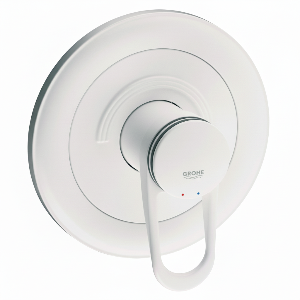 Grohe 19523L Europlus Single Lever Shower Mixer Trim White