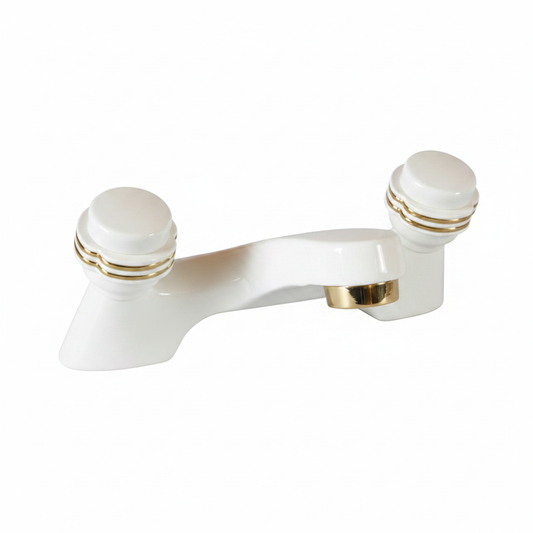 Grohe 25766LR Clova Bath Filler White/Solibr