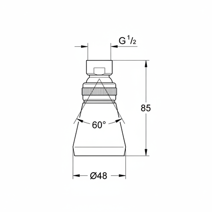 Grohe 28211 - dims replacement