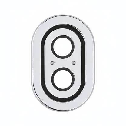 Grohe 47188 Wallplate For Auto 2000 Chrome Plated