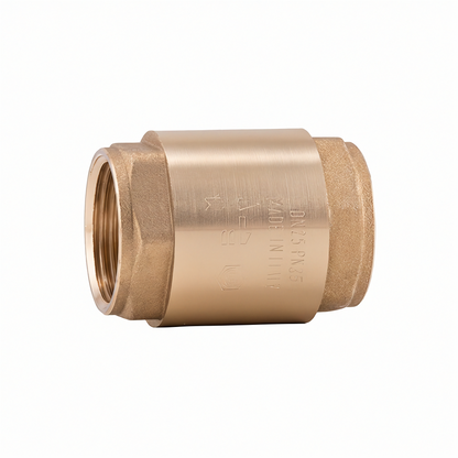 1/2" f x f Brass Single check valve 110 °C